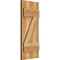 Ekena Millwork Joined Board-n-Batten Shutters w/Z-Bar, Rough Sawn Western Red Cedar, 10 3/4W x 25H, PR RBJ06Z11X025RWR - alternate 4